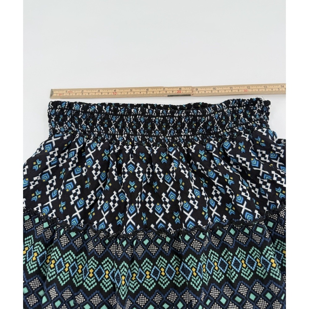 Women's APT 9 Long Skirt aztec print maxi Multi-Colored Size S - Picture 5 of 7